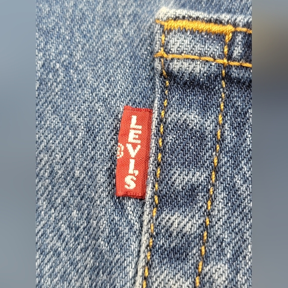 Levi's Big E 501 Jean Skirt Upcycled - Picture 11 of 12
